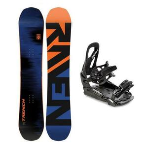 Raven Trench Carbon pánský snowboard + Raven S230 Black vázání - 162W cm + vázání M/L (EU 41-47) obraz