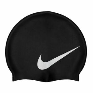 Plavecká čepice NIKE SWIM-BIG SWOOSH BLACK-BLACK obraz