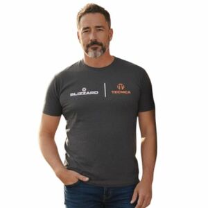 Triko s krátkým rukávem BLIZZARD-T-BLIZZTEC grey melange obraz