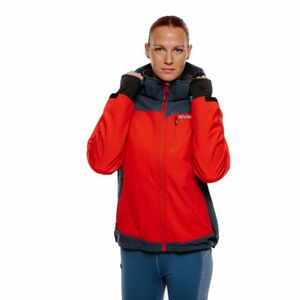 Dámská turistická softshellová bunda EVERETT-ShellQa jckt W red obraz