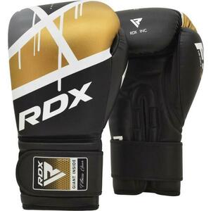 RDX Boxerské rukavice F7 Ego, černo zlaté, 12 oz obraz