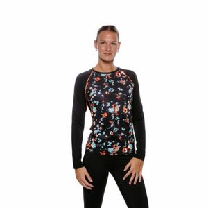 Dámské triko s dlouhým rukávem AUTHORITY-WARMIE II W black pattern obraz