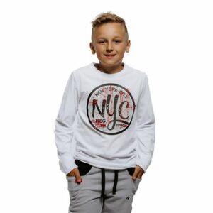 Chlapecké tričko s dlouhým rukávem AUTHORITY-T-NEWYORK B white obraz