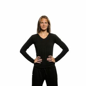 Dámské triko s dlouhým rukávem AUTHORITY-T-VEVE W black obraz