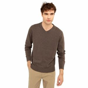 Pánský svetr VOLCANO-S-STIG-500M-BROWN MEL obraz