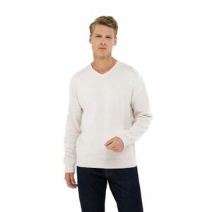 Pánský svetr VOLCANO-S-STIG-101M-CREAM MEL obraz