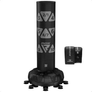 RDX Volně stojící terčový box. pytel TARGET PUNCH BAG KT Ronin F6, rukavice, stříbrný 6ft obraz