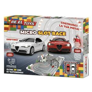 Re.el toys Micro Slot RACE 1: 87 Alfa obraz
