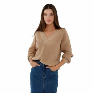Dámský svetr VOLCANO-S-VIDA-202-CAMEL obraz