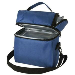 Redcliffs Chladící taška s dózami na jídlo a nerezová lahev modrá obraz
