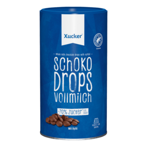 Xucker Whole milk chocolate drops obraz