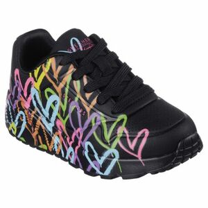Dívčí rekreační obuv SKECHERS-Uno Lite X JGoldCrown Lace Up black/multi obraz