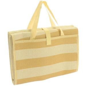 Redcliffs Plážové lehátko 200 x 150 cm žlutá obraz