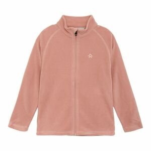 Dívčí mikina se zipem COLOR KIDS-Fleece Jacket, Full Zip-575-Ash Rose obraz