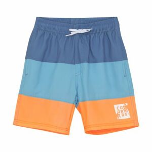 Plavky COLOR KIDS-Swim Long Shorts, Colorblock-7452-River Blue obraz