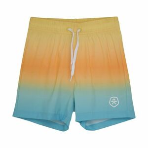 Plavky COLOR KIDS-Swim Shorts, AOP & Magic-3520-Orange Pop obraz