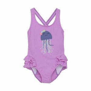 Dívčí plavky COLOR KIDS-Swimsuit W. Application-6820-Iris Orchid obraz