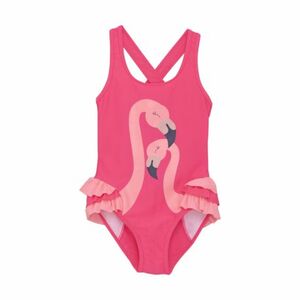 Dívčí plavky COLOR KIDS-Swimsuit W. Application-5170-Knockout Pink obraz