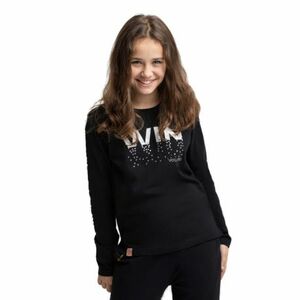 Dívčí tričko s dlouhým rukávem VOLCANO-LONG L-WIN JUNIOR 700 BLACK obraz