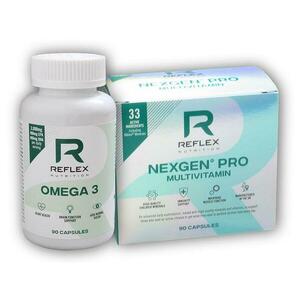 Reflex Nutrition Nexgen Pro 90 kapslí + Omega 3 90 kapslí obraz