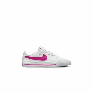 Dívčí rekreační obuv NIKE-Court Legacy white/laser fuchsia obraz