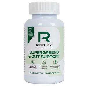Reflex Supergreens Gut Support 90 kapslí obraz