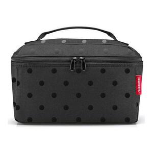 Reisenthel Beautycase Glossy dots black obraz