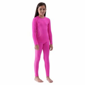 Dívčí termoprádlo vrchní a spodní díl 4F JUNIOR-SEAMLESS UNDERWEAR-JWAW24USEAF150-55S-HOT PINK obraz