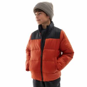 Chlapecká bunda 4F JUNIOR-DOWN JACKET-JWAW24TDJAM461-61S-DARK RED obraz