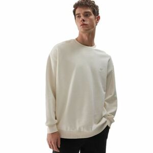 Pánská mikina 4F-SWEATSHIRT-WAW24TSWSU1313-11S-OFF WHITE obraz
