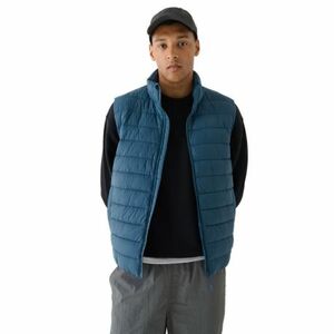 Pánská vesta 4F-VEST JACKET-WAW24TVJAM145-46S-TEAL obraz