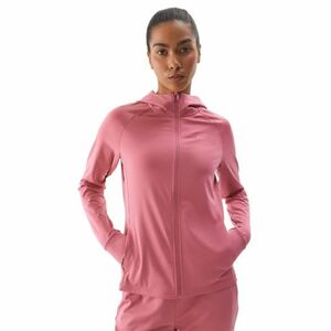 Dámská zateplená tréninková mikina se zipem 4F-SWEATSHIRT FNK-WAW24TFSWF406-53S-DARK PINK obraz