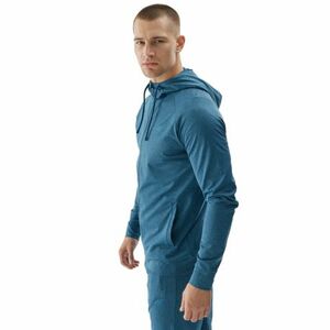 Pánská tréninková mikina se zipem 4F-SWEATSHIRT FNK-WAW24TFSWM404-46M-TEAL MELANGE obraz