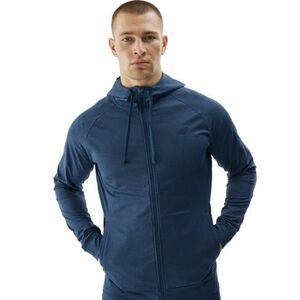 Pánská tréninková mikina se zipem 4F-SWEATSHIRT FNK-WAW24TFSWM404-31M-NAVY MELANGE obraz