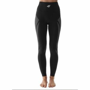 Dámské termo kalhoty 4F-SEAMLESS UNDERWEAR-WAW24USEAF159-20S-DEEP BLACK obraz