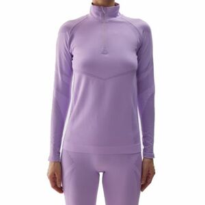 Dámská zateplená lyžařská mikina s 1/2 zipem 4F-SEAMLESS UNDERWEAR-WAW24USEAF160-52S-LIGHT VIOLET obraz