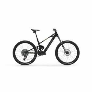 Horské elektrokolo MONDRAKER-Sly RR, black/nimbus grey/tonic gold obraz