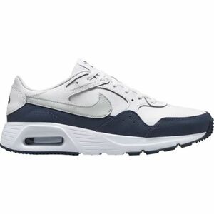 Pánská vycházková obuv NIKE-Air Max SC Leather white/smoke grey/midnight navy obraz