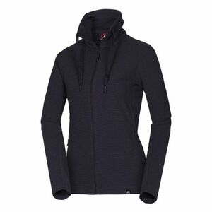 Dámská zateplená turistická mikina se zipem NORTHFINDER-TAMMY-269black obraz