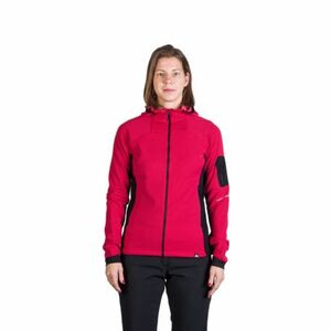 Dámská turistická mikina se zipem NORTHFINDER-DARLA-577cherryblack obraz
