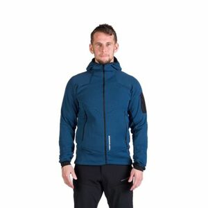 Pánská turistická mikina se zipem NORTHFINDER-GIOELE-282blueblack obraz