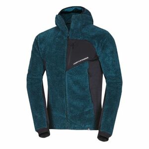 Pánská zateplená turistická mikina se zipem NORTHFINDER-GIANLUCA-630inkblueblack obraz