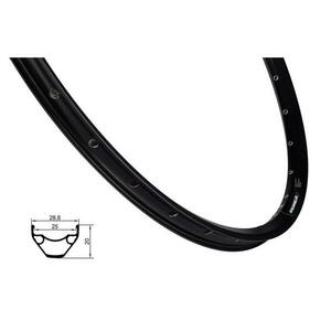 REMERX Ráfek E-ROCKY 584x25 28děr, černý obraz