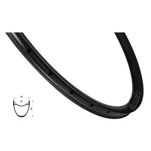 REMERX Ráfek S-DISC 622x25, 28děr, černý obraz