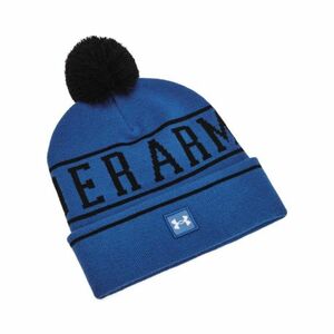 Pánská zimní čepice UNDER ARMOUR-M Halftime Pom Beanie-BLU obraz