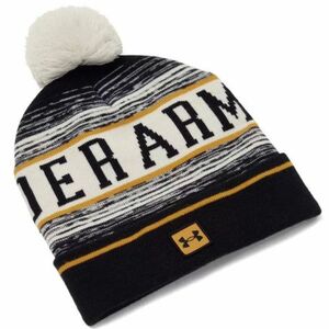 Pánská zimní čepice UNDER ARMOUR-M Halftime Pom Beanie-WHT 111 obraz