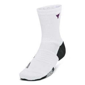 Dámské ponožky UNDER ARMOUR-1 PACK-UA PRJ Rock AD Playmaker Mid-WHT obraz