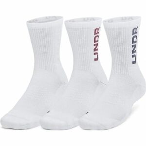 Ponožky UNDER ARMOUR-3 PACK-UA 3-Maker Mid-Crew-WHT obraz