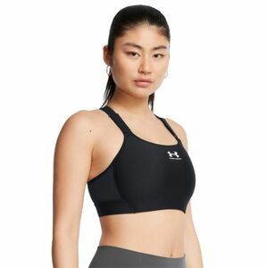 Dámská tréninková sportovní podprsenka UNDER ARMOUR-UA HeatGear High-BLK obraz