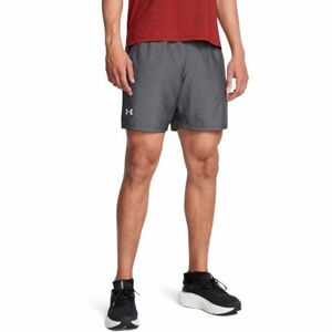 Pánské tréninkové kraťasy UNDER ARMOUR-UA LAUNCH 7 HEATHER SHORTS-BLK obraz
